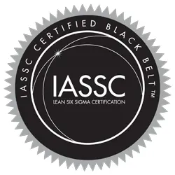 Logo IASSC, certification Black Belt 6 Sigma